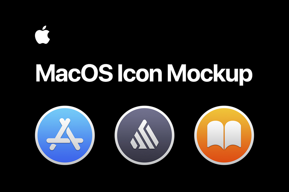 MacOS Icon Template Mockup