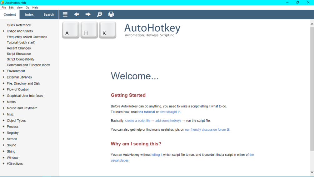 autohotkey setup new version