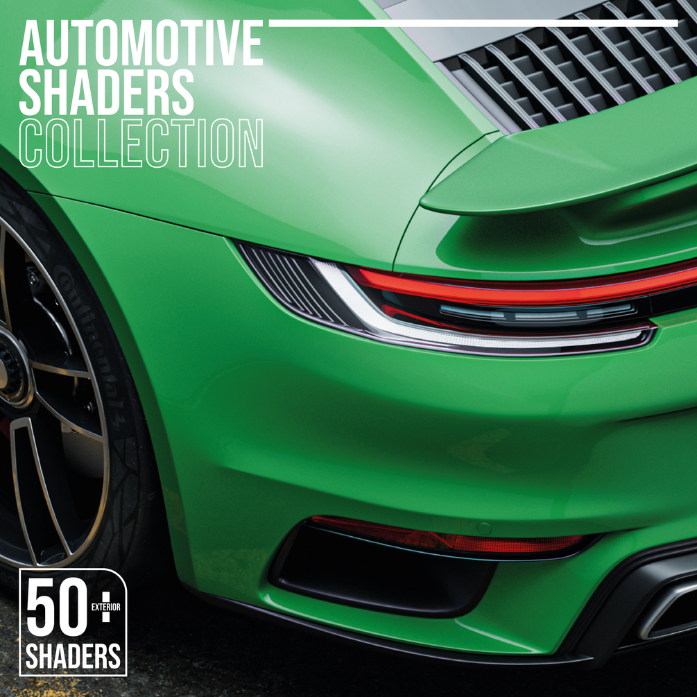 Redshift Automotive Shader Collection [Exterior Car Paint]