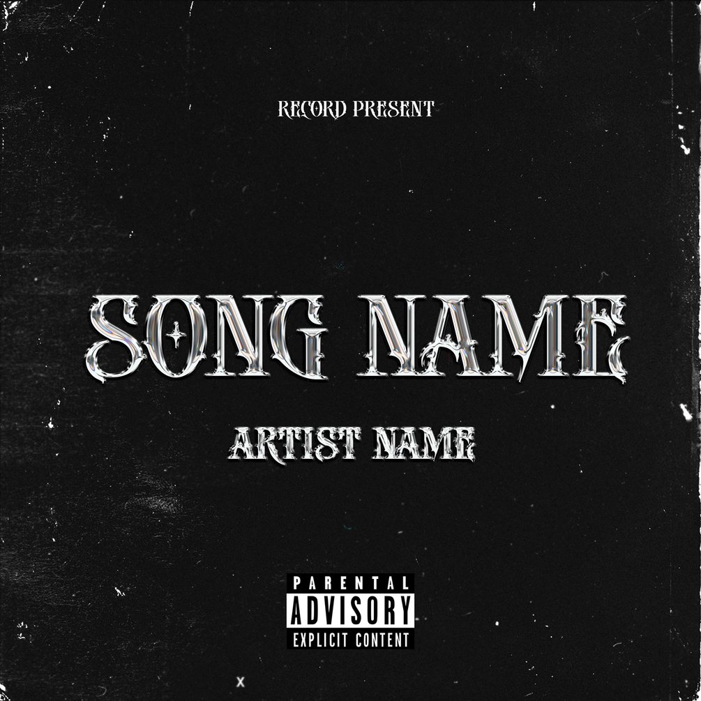 Rap Mixtape Cover Art Template