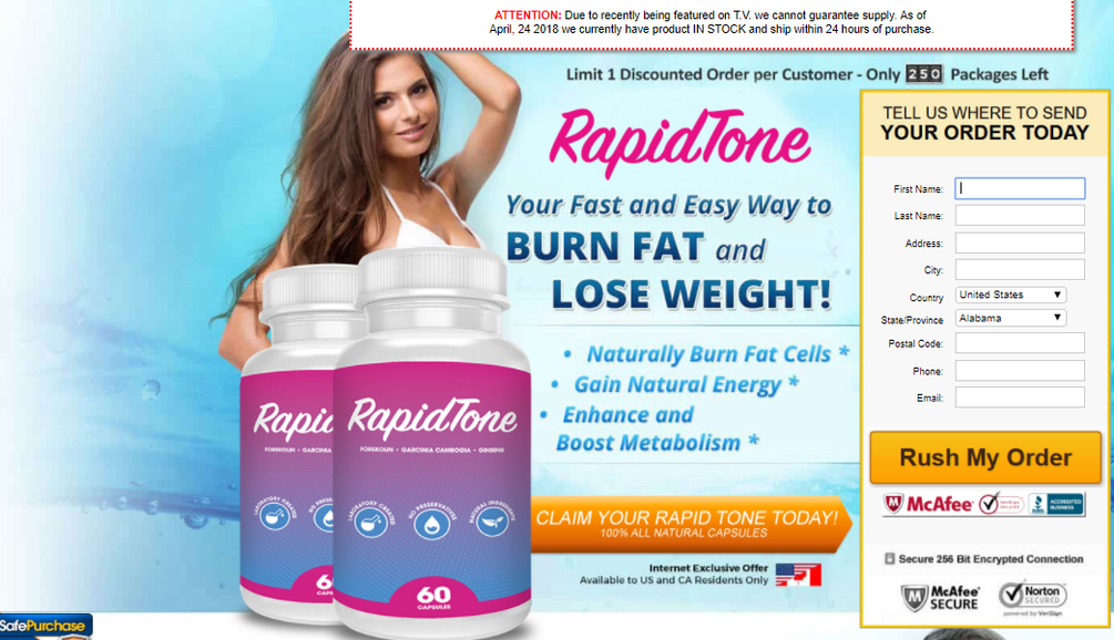 Rapid Tone Reviews Diet Pills That Work Fast without Side Effects