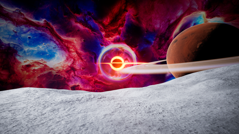Space skybox volume 2 unreal engine project included