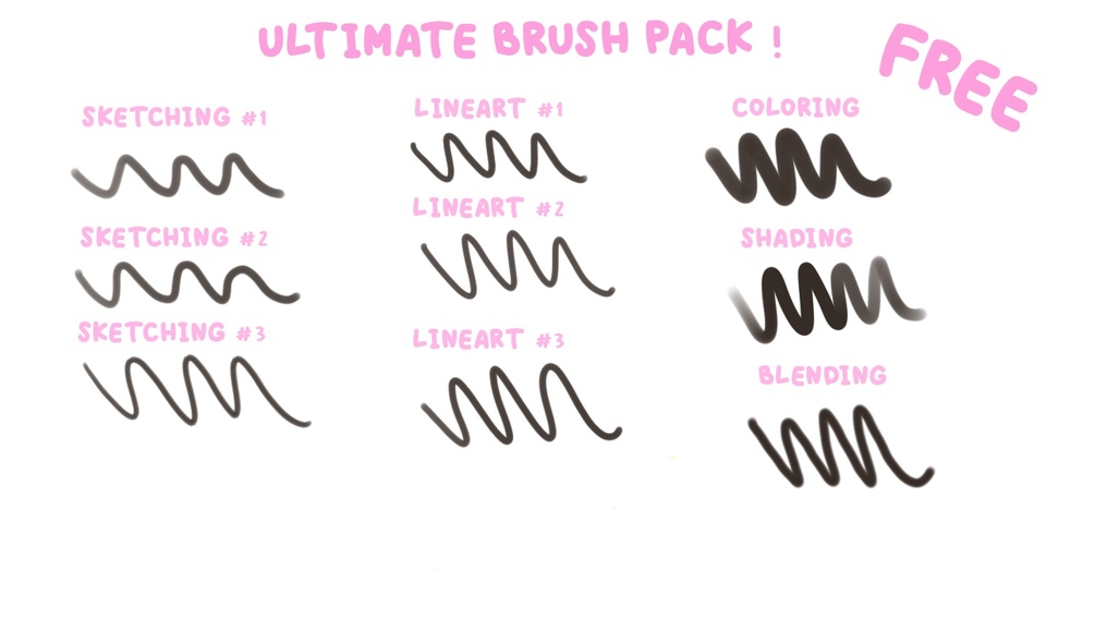Ultimate Free Brush Pack