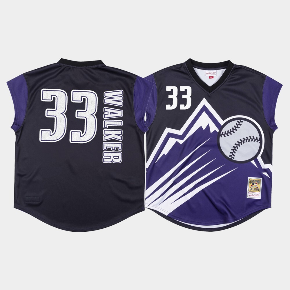 Larry Walker Colorado Rockies (Turn Ahead The Clock) Jersey