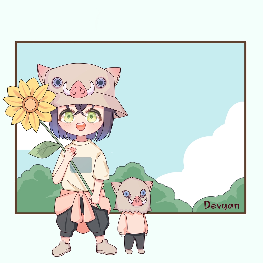 Cute chibi art comission