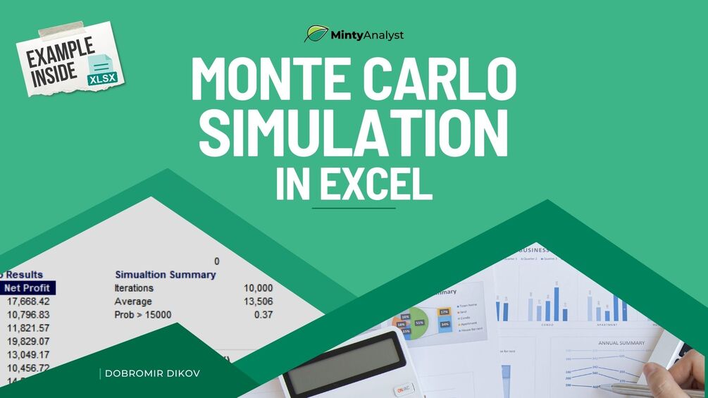 Monte Carlo Simulations in Excel (eBook and sample Excel file)