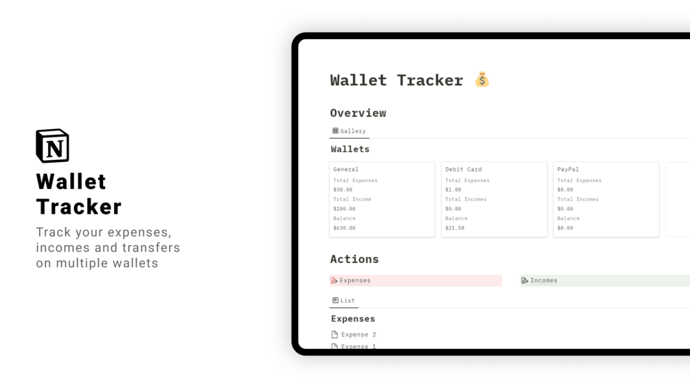 Wallet Tracker