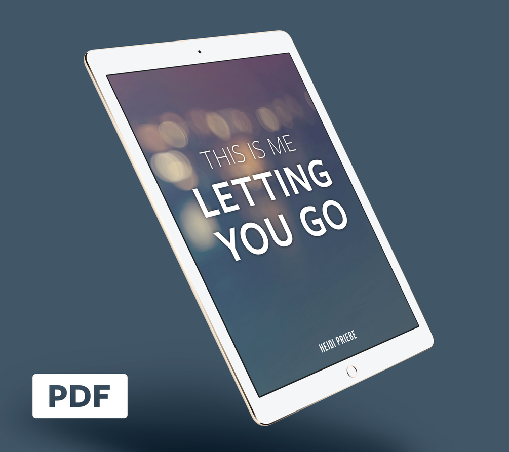 This Is Me Letting You Go by Heidi Priebe (PDF Version)