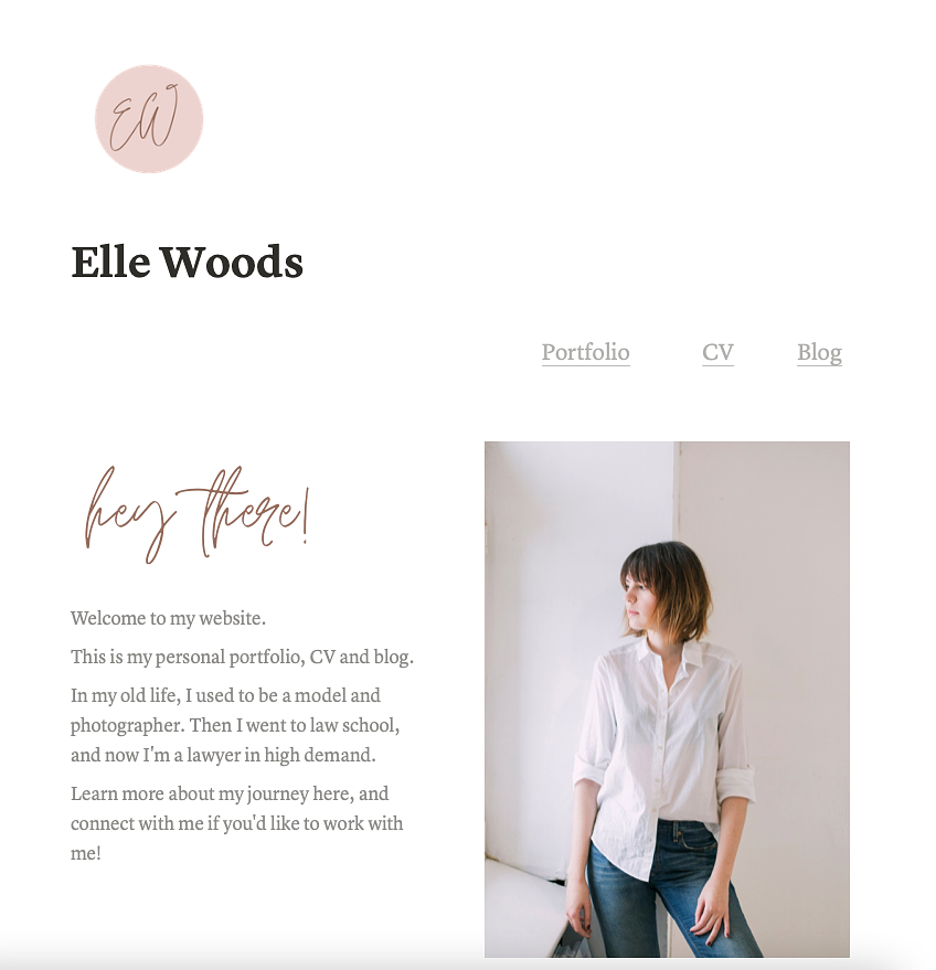 feminine website templates