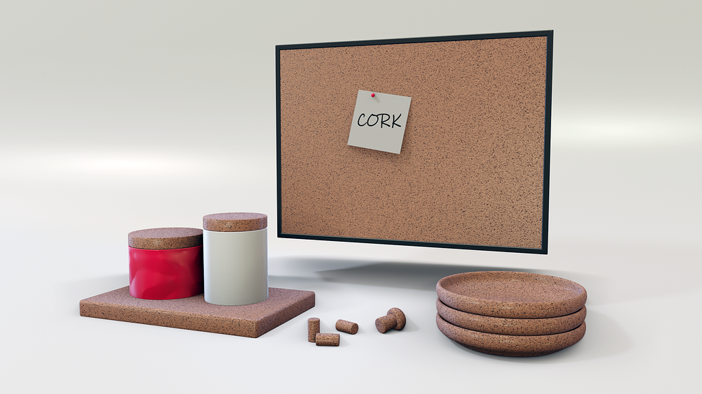 Cork procedural shader material for Blender 2.8