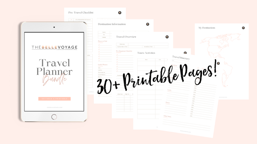 Printable Ultimate Travel Planner
