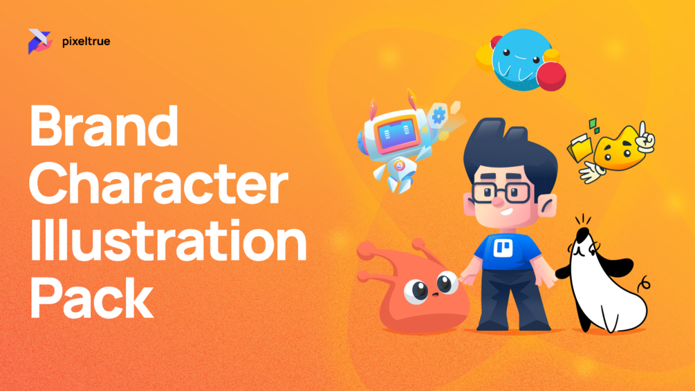 Brand Character Illustration Pack