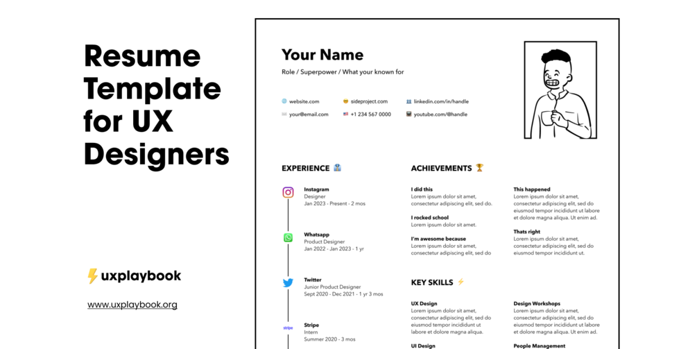 resume-template-figma-template