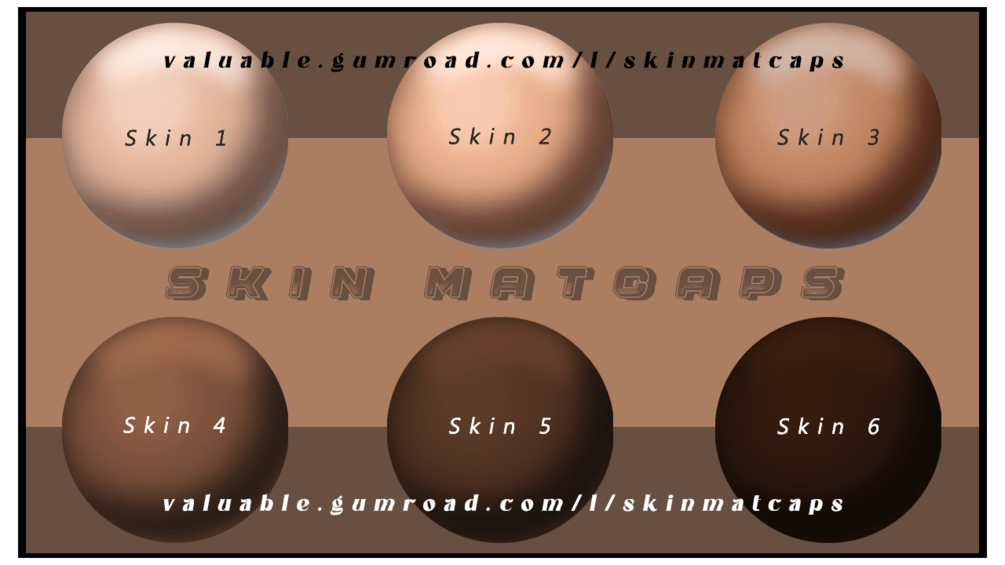 Skin Matcaps
