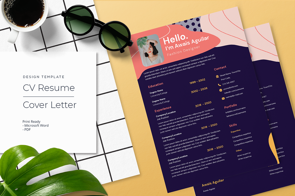 Fahmida Mcdowell CV Resume Template