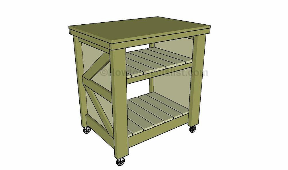 Small Kitchen Island Plans