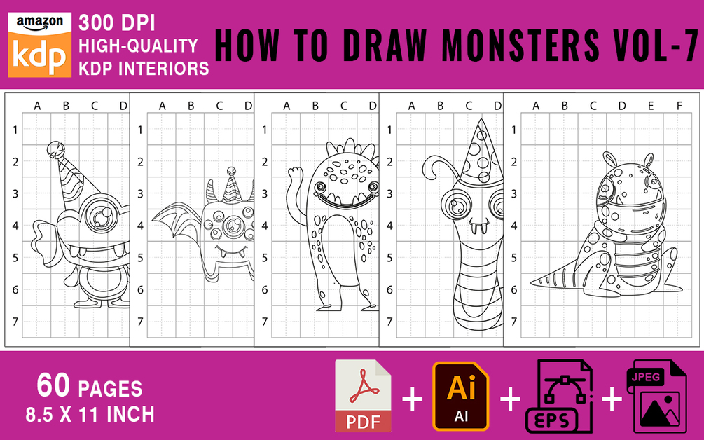 How to Draw Monsters Vol-7