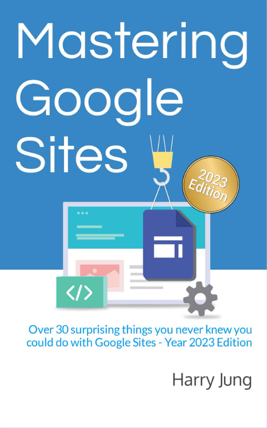Mastering Google Sites 2023 Gumroad eBook Edition