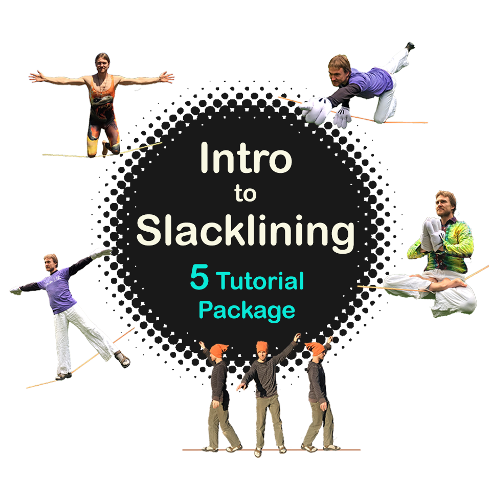 Intro to Slacklining 5 Lesson Package!