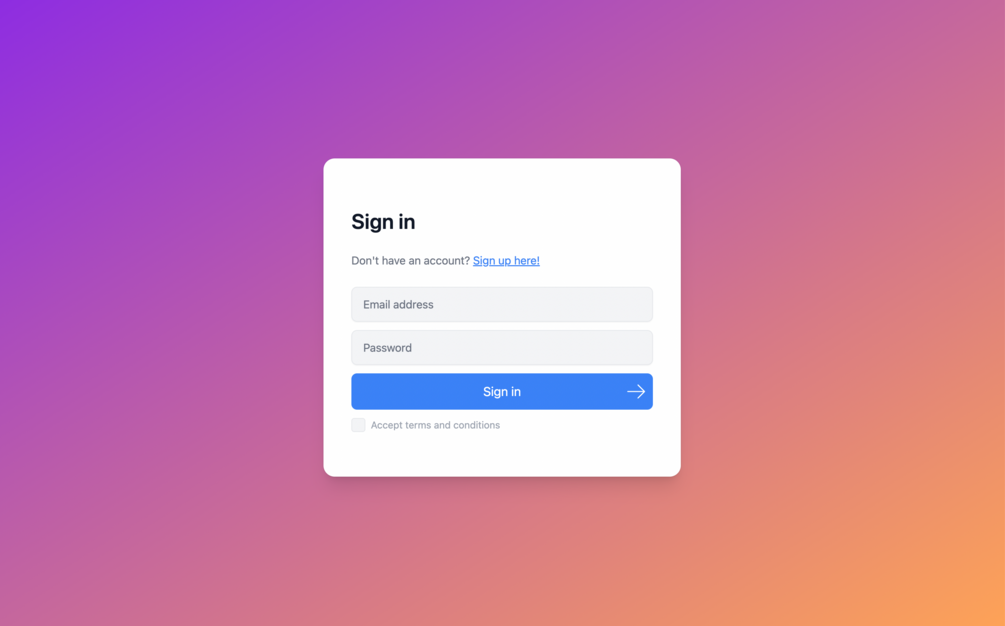 Login Page With Tailwind CSS HTML CSS 