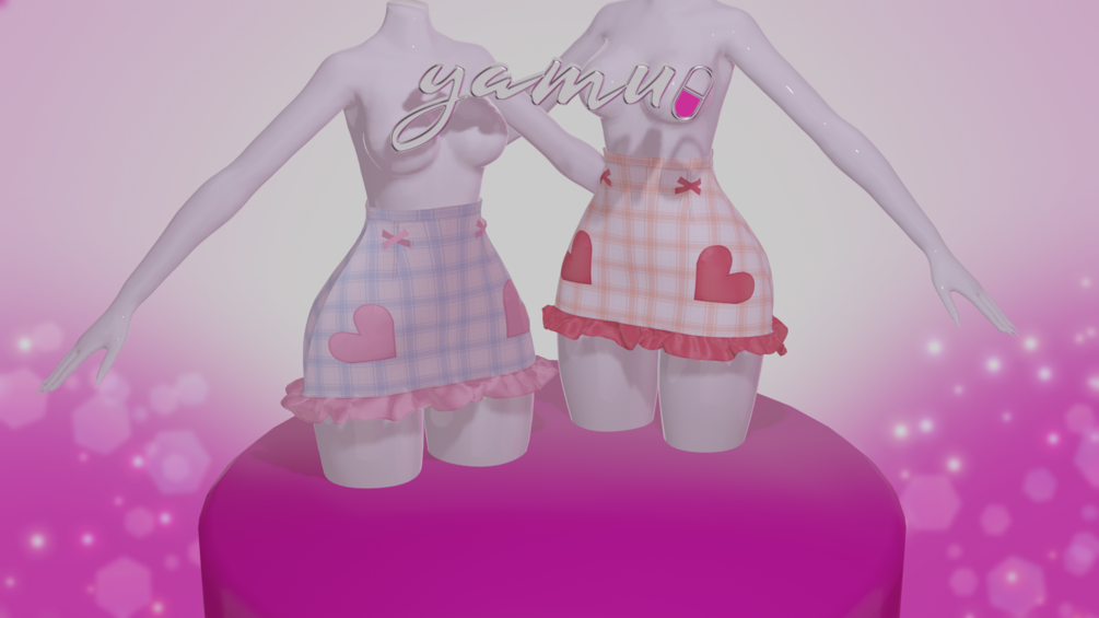 Heart Pocket Skirt [NITRO]