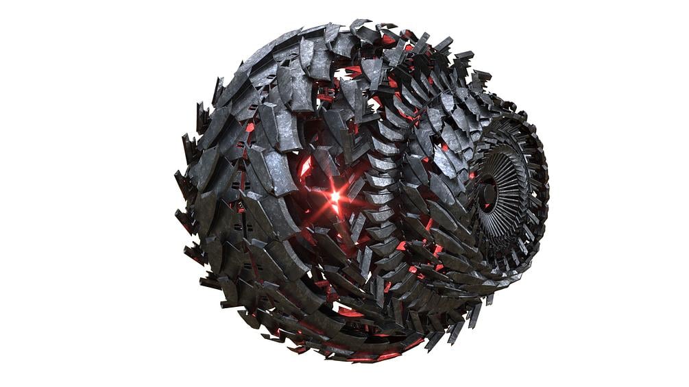 Shredder 3d model from Battleship movie