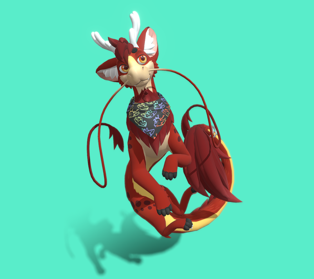 Dragon Puppet VRChat Avatar