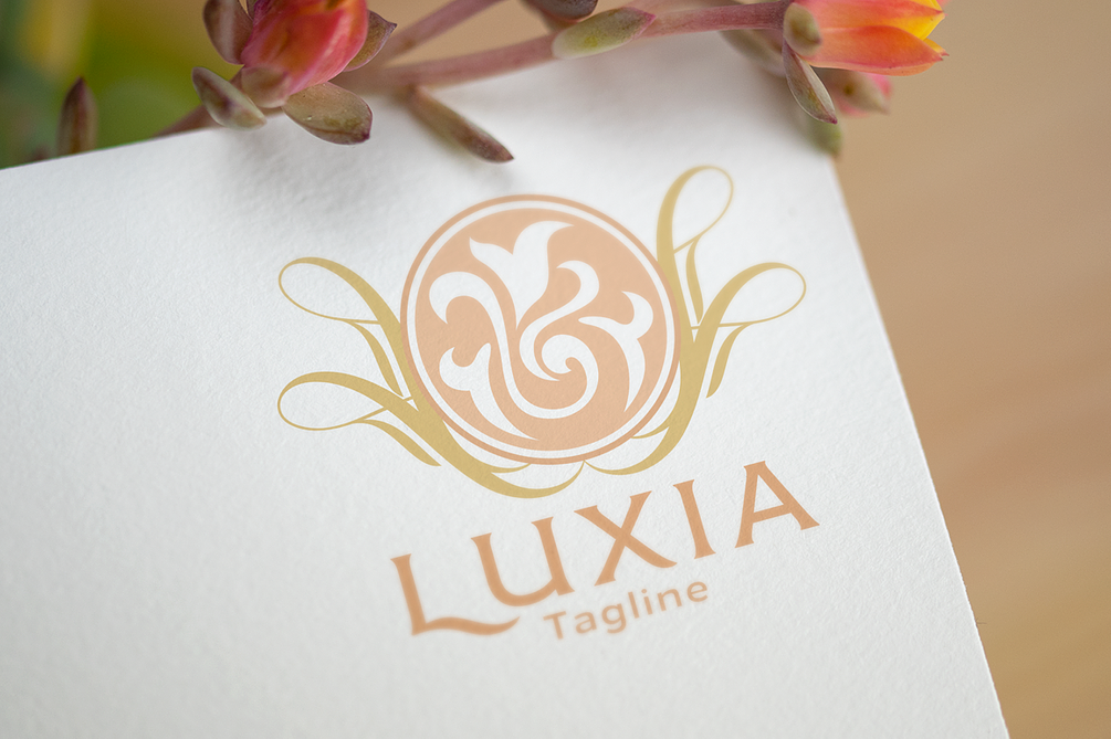  Luxia  Feminine Logo  Template