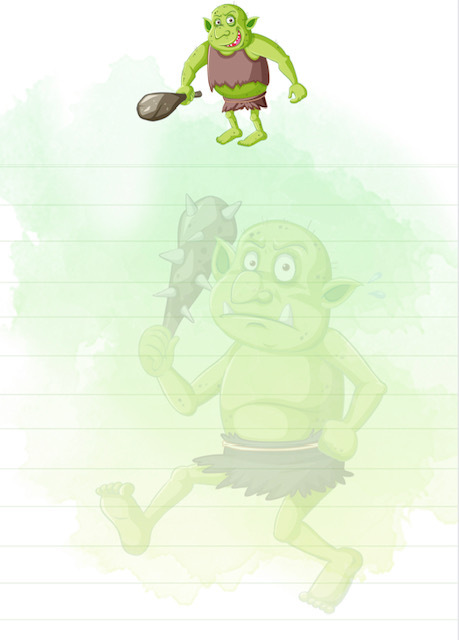 Monsters Letter Writing Set | Lined Letter Writing Paper Stationery ...
