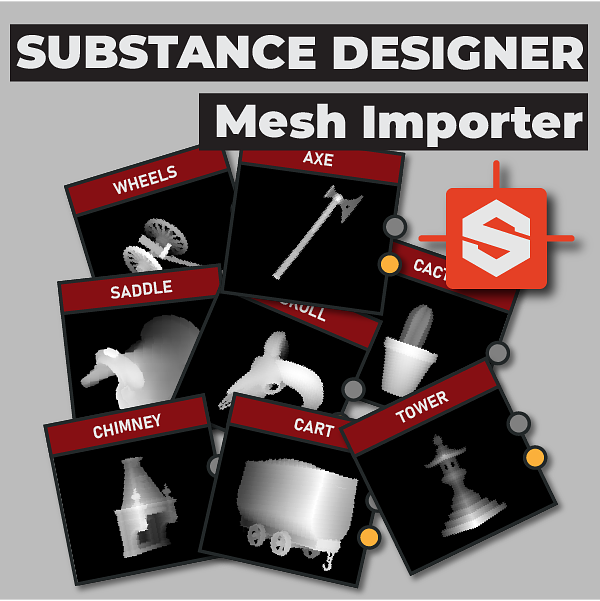 Substance Designer Mesh Importer