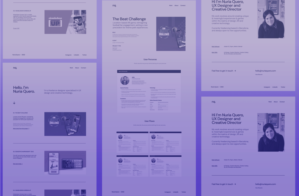 Designer Portfolio Figma Template | Fully Editable