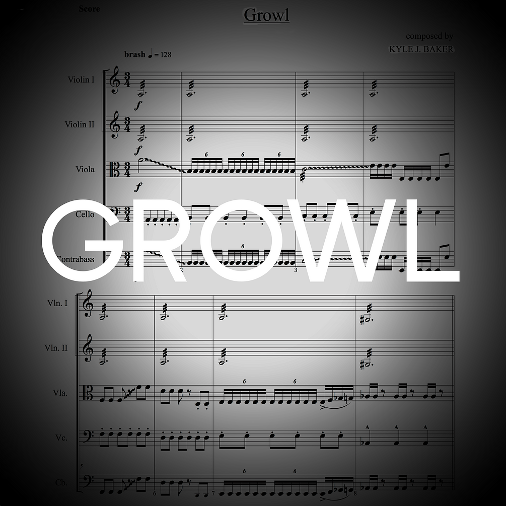 Growl - Perusal Score