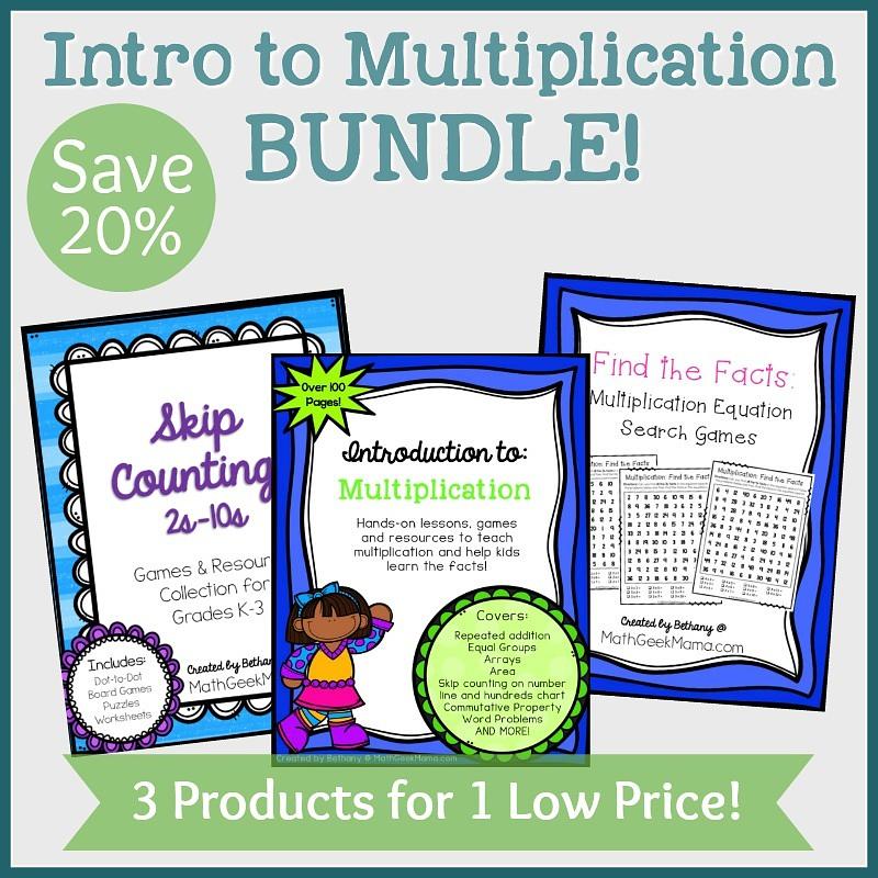 Introduction to Multiplication: BUNDLE
