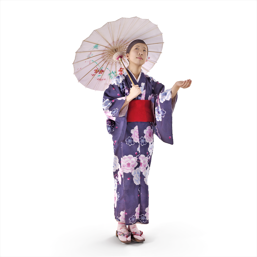 Japanese Girl Umbrella