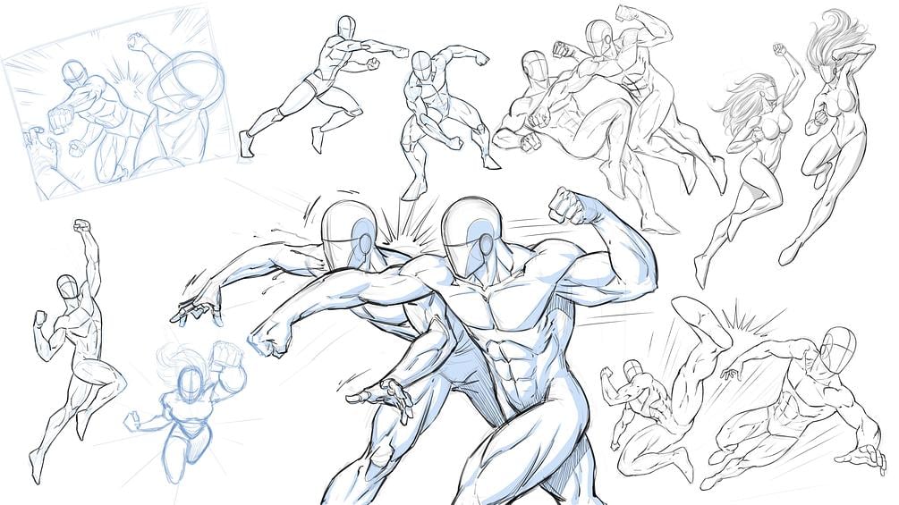 How to Draw Fight Scenes for Comics