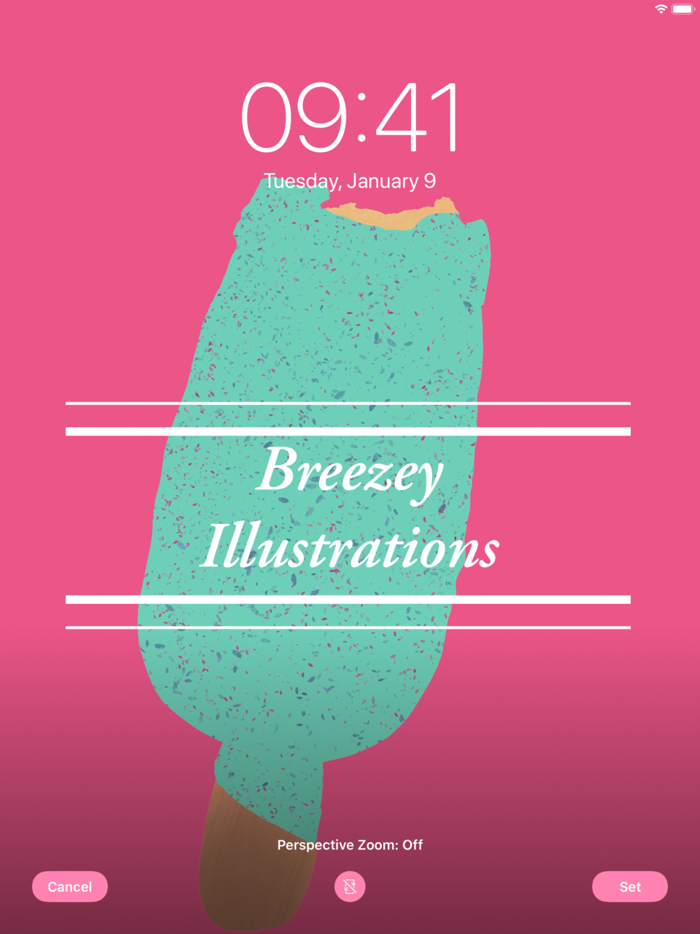 Yummy iPad Pro Wallpaper