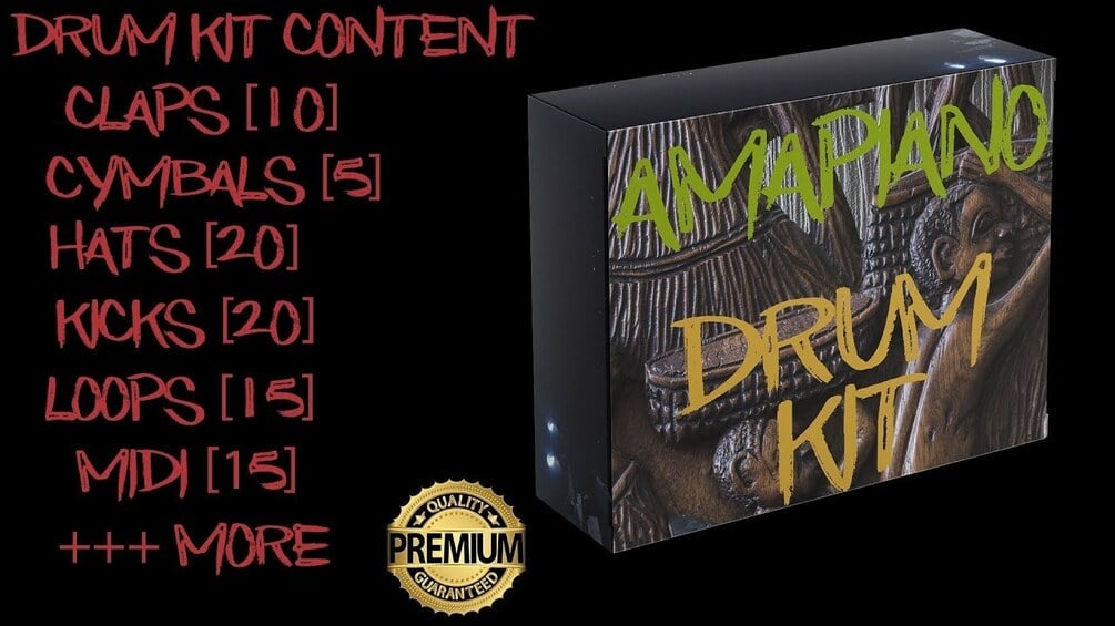 Free Amapiano Drum Kit 2021 Free Amapiano Sample 2021 + Midi & Loops