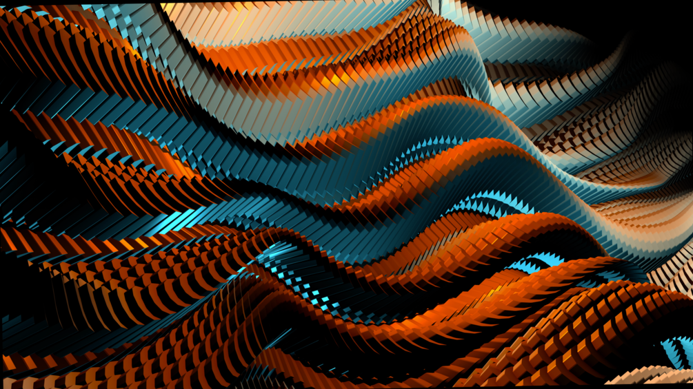 Wavy | 4K VJ Loop Live Wallpaper, Screensaver or Background Video