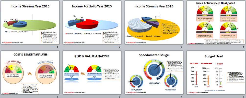 POWERPOINT TEMPLATES CHARTS AND DIAGRAMS