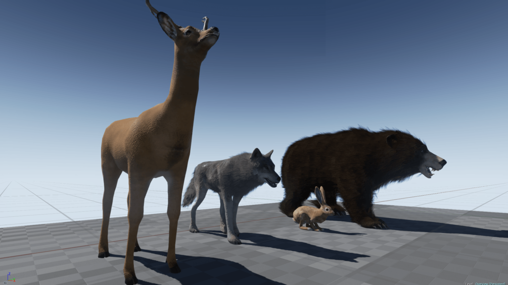 Wild Animals Pack Unreal 4