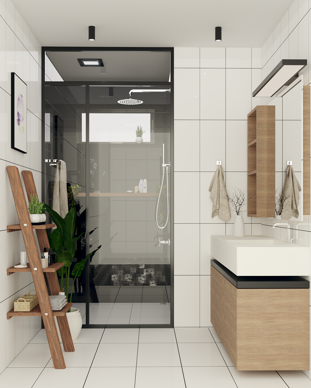 Bathroom Modern | Vray for Sketchup