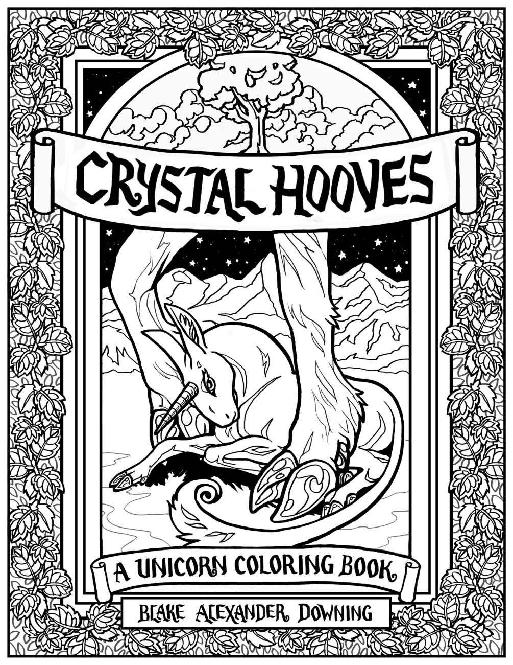 Download Crystal Hooves Coloring Book Printable Pdf