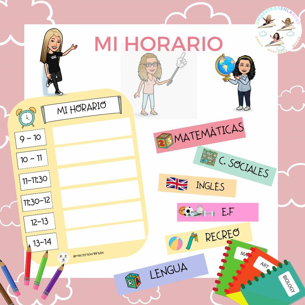 Horario vertical