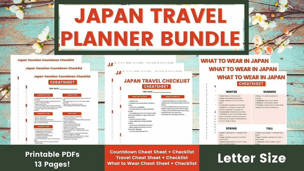 japan travel map planner