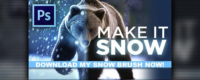 Snow Brush Photoshop CS6 Created By JimGraph 