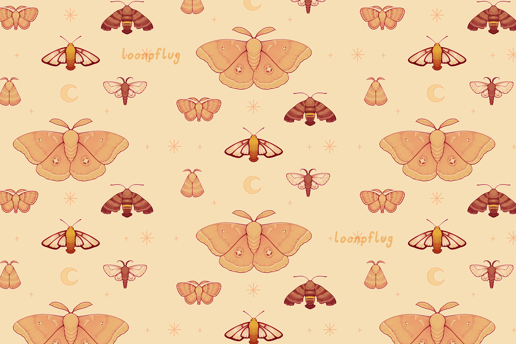 Moth Digital Backgrounds!