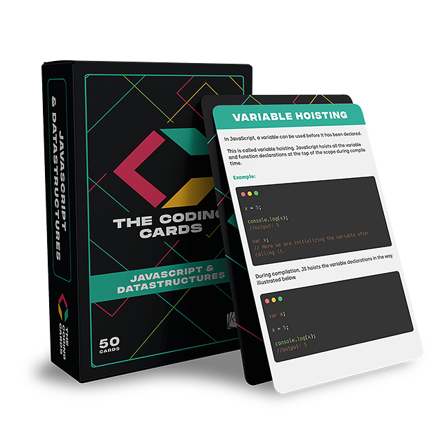 JavaScript & Data Structures Digital Flash Cards