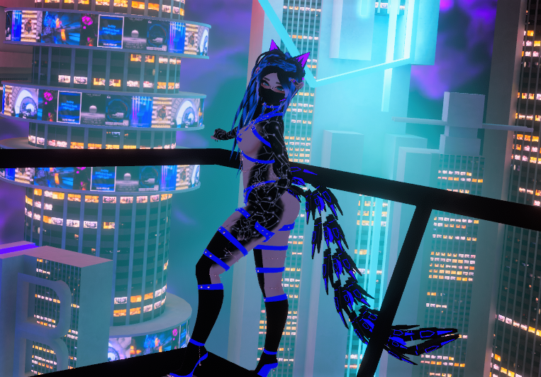 Tessa cyber cat girl nsfw with dps gogoloco fbt ready pc only 