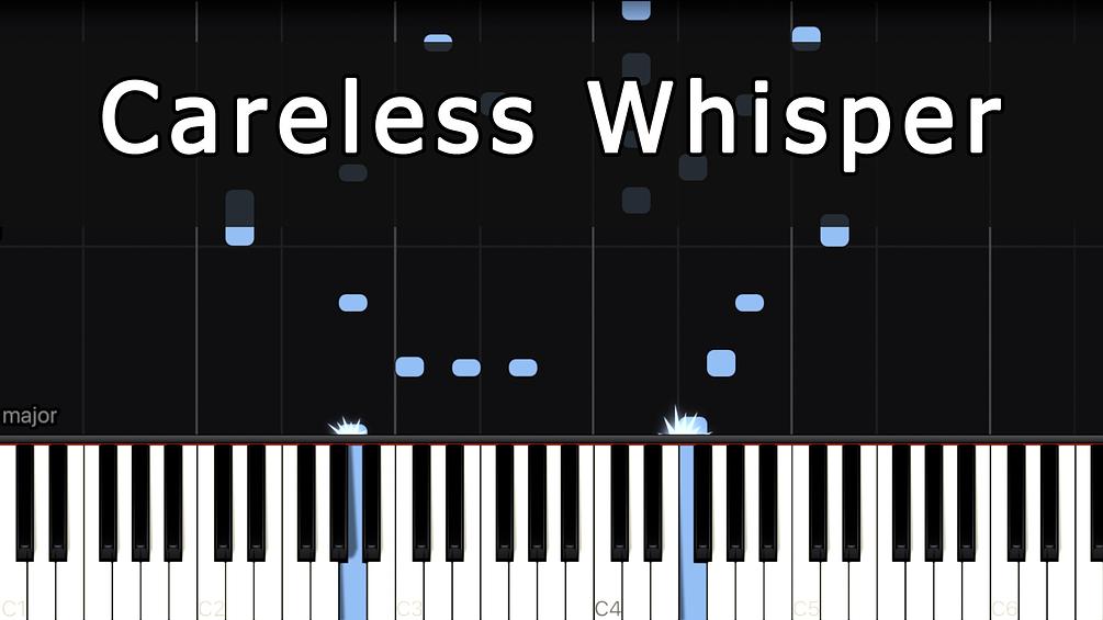 Michael Careless Whisper (MIDI & Synthesia)