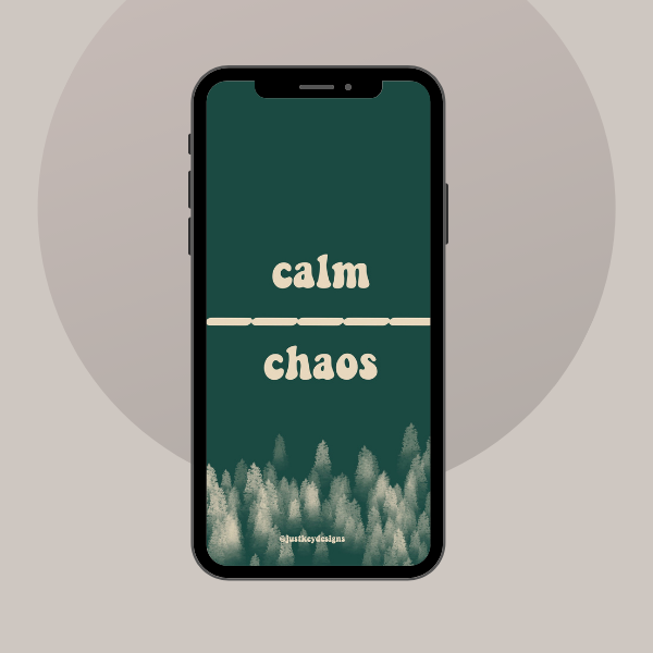 Calm Over Chaos Wallpaper